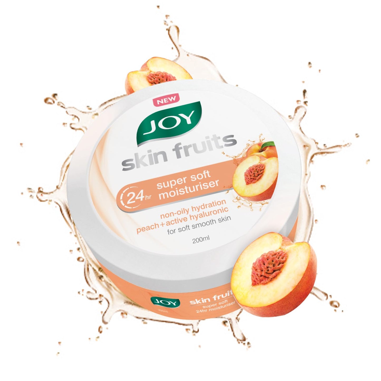 JOY SKIN FRUITS PEACH SUPER SOFT MOISTURISER CREAM