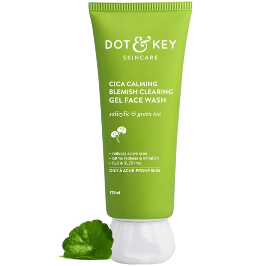 Dot & Key Cica Calming Blemish Clearing Gel Face Wash 100ml