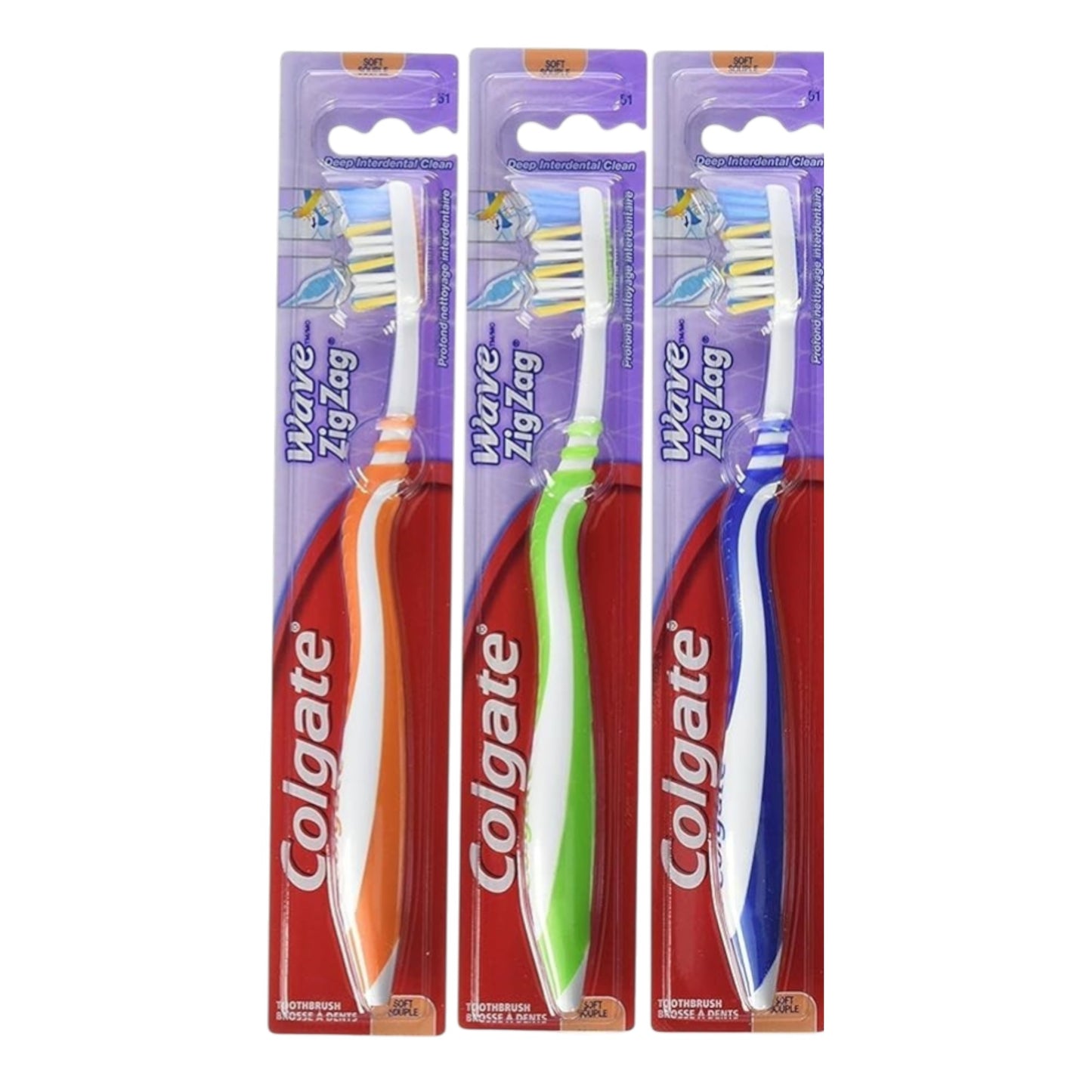 COLGATE ZIG ZAG Toothbrush (Pack Of 3)